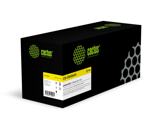 Драм-юнит Cactus CS-CB386AR CB386A для HP CLJ CM6030/6040/CP6015 HP желтый (35000 стр.)