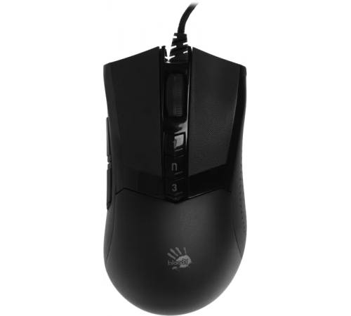 Мышь проводная игровая A4Tech Bloody W90 Ma, 10000 dpi, USB, 7 кнопок, черный