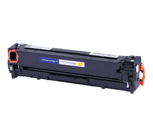 Тонер-картридж NVP NV-CB542A/NV-716 универсальный для HP/Canon Color LaserJet CP1215/ CP1515n/ CM1312/ CM1312nfi/ i-SENSYS LBP-5050/ MF8030C/ MF8050C/ 8080C , желтый (1400 стр.)