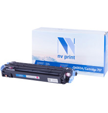 Тонер-картридж NVP NV-Q6003A/NV-707 для HP/Canon Color LaserJet 1600/ 2600n/ 2605/ 2605dn/ 2605dtn/ LBP 5000 i-Sensys Laser Shot/ 5103, пурпурный (2000 стр.)