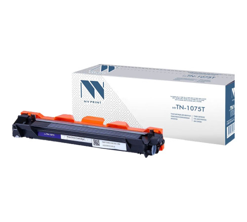 Тонер-картридж NVP NV-TN-1075T для Brother HL-1110R/ HL-1112R/ DCP-1510R/ DCP-1512R/ MFC-1810R/ MFC-1815R/ HL-1210WR/ HL-1212WR/ DCP-1610WR/ DCP-1612WR/ MFC-1912WR (1000 стр.)