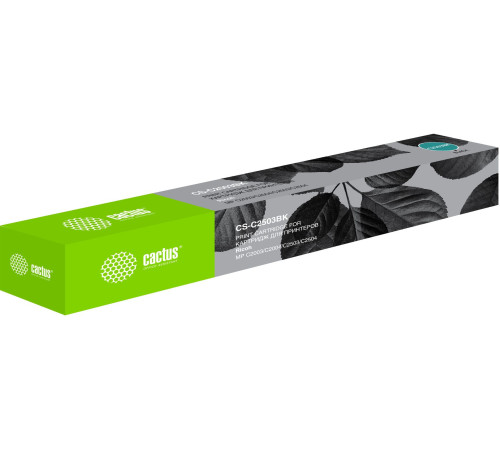 Картридж Cactus CS-C2503BK 841925 для Ricoh Aficio MP C2003SP/MP C2004AS, черный (15000 стр.)