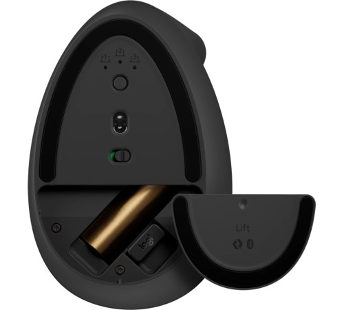 Мышь беспроводная Logitech  LIFT, 400-4000 dpi, bluetooth, черный