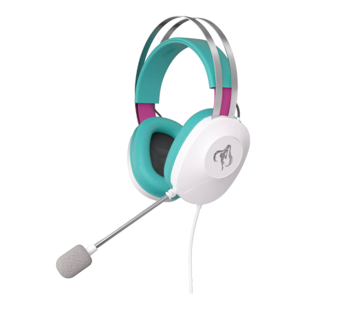 Гарнитура проводная ASUS A303 TUF GAMING H1 GEN II MIKU, зеленый/белый