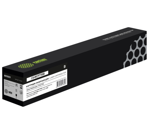 Картридж лазерный Cactus CS-WCP7755B 006R1403 для Xerox WorkCentre 7755/7765, черный (30000 стр.)