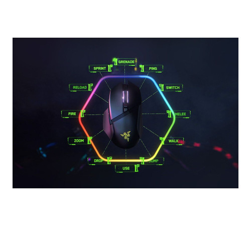 Мышь игровая беспроводная Razer Basilisk V3 Pro 35K, черный