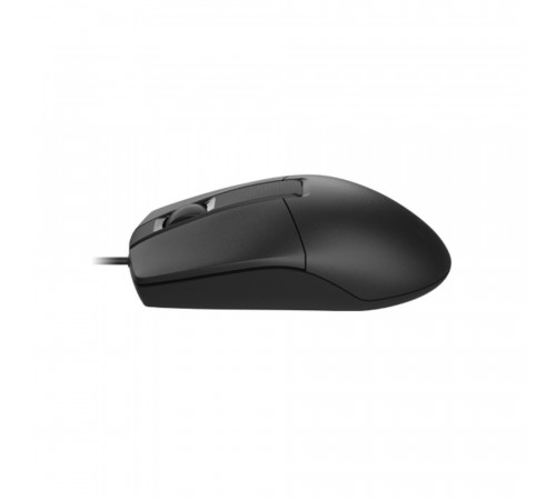 Мышь проводная A4Tech OP-330, 1200 dpi, USB, 3 кнопки, черный