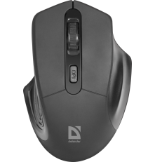 Мышь беспроводная Defender Datum MB-345, 4 кнопки, 800-1600 dpi, черный