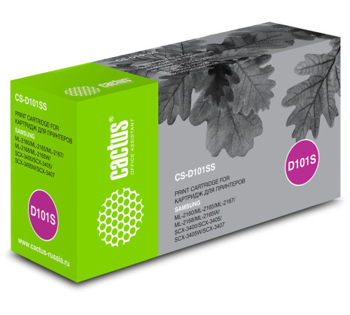 Картридж Cactus CS-D101SS MLT-D101S для Samsung ML-2160/2165/2167/2168/SCX-3400 (1500 стр.)