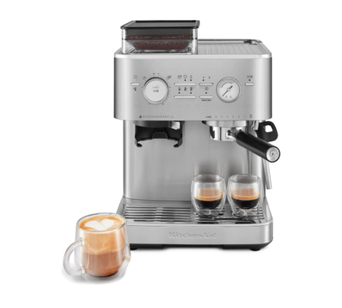 Кофемашина KitchenAid Artisan 5KES6551ESX, нержавеющая сталь, серебристый