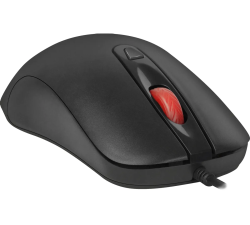 Мышь проводная Defender Omega MB-522, 4 кнопки, 500-1600 dpi, 1.8 м, черный