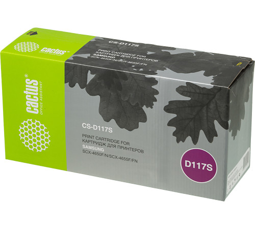 Картридж Cactus CS-D117S MLT-D117S для Samsung SCX-4650/4655 (2500 стр.)