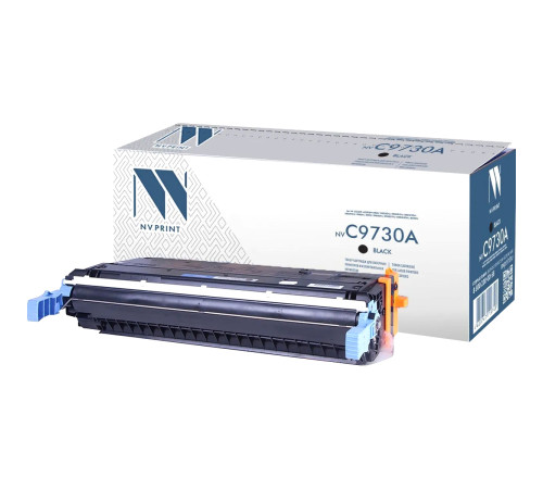 Тонер-картридж NVP NV-C9730A для HP Color LaserJet 5500/ 5500DN/ 5500DTN/ 5500HDN/ 5500TDN/ 5500N/ 5550/ 5550DN/ 5550DTN/ 5550HDN/ 5550N, черный (13000 стр.)