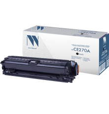 Тонер-картридж NVP NV-CE270A для HP Color LaserJet CP5525dn/ CP5525n/ CP5525xh/ M750dn/ M750n/ M750xh, черный (13500 стр.)
