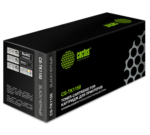 Картридж Cactus CS-TK1150 TK-1150 для Kyocera Ecosys P2235d/P2235dn/P2235 (3000 стр.)