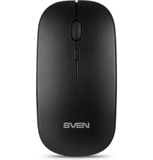 Мышь беспроводная SVEN RX-565SW, 2.4 GHz, АКБ, 4 кнопки, 800-1600 dpi, серый