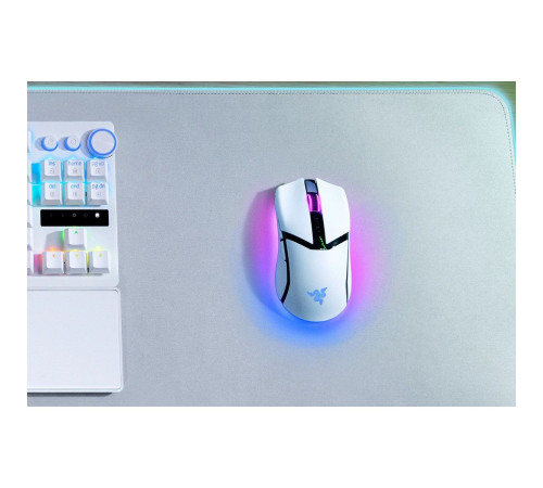 Мышь игровая беспроводная Razer Cobra Pro, белый/черный