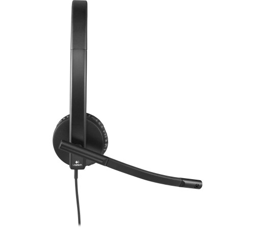 Гарнитура проводная Logitech H570E, USB,  Stereo, черный