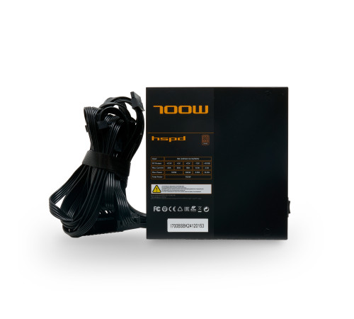 Блок питания 700 Вт HSPD HSI-700BS-BK