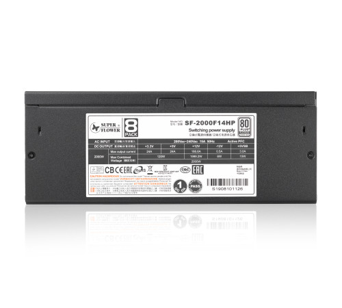 Блок питания 2000 Вт Super Flower Leadex VII