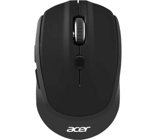 Мышь беспроводная Acer OMR040, 6 кнопок, 1600 dpi, USB, черный
