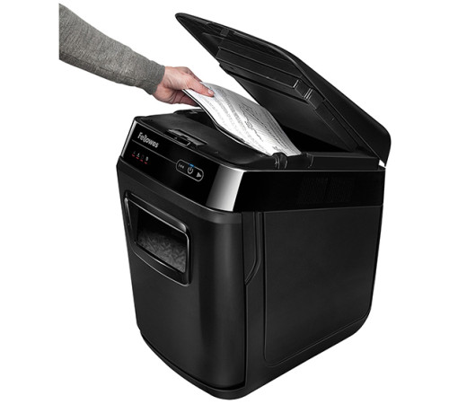 Уничтожитель документов Fellowes AutoMax 200C, черный