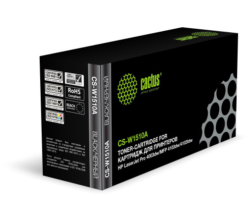 Картридж лазерный Cactus CS-W1510A W1510A для HP LJ Pro 4003dw/MFP 4103dw/4103fdw (3050 стр.)