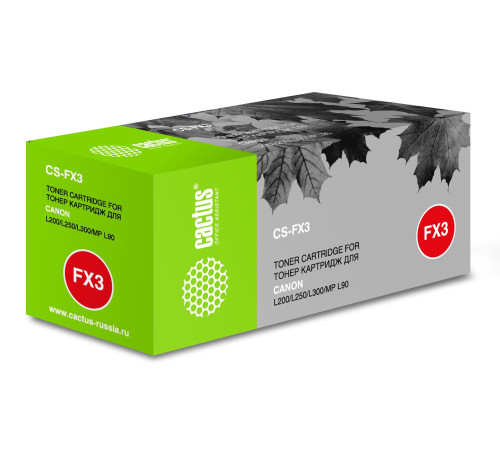 Картридж Cactus CS-FX3 FX-3 для Canon L200/L250/L300/MP-L90 (2700 стр.)