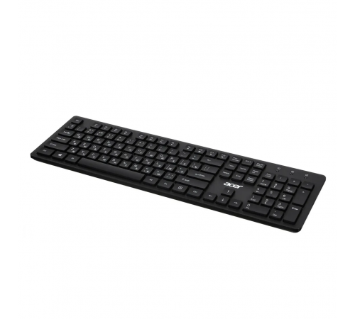 Клавиатура проводная Acer OKW020, USB, slim, черный