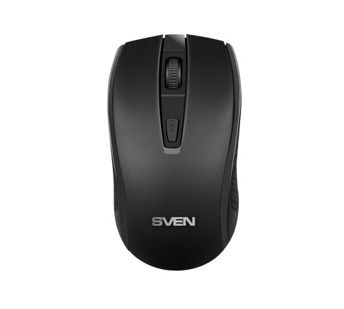 Мышь беспроводная SVEN RX-220W, 4 кнопки, 800-1600 dpi, черный