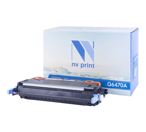 Тонер-картридж NVP NV-Q6470A Black для HP Color LaserJet 3505X/3505N/3505/3505DN/3800N/3800DTN/3800DN/3600/3600N/3600DN/3800 (6000 стр.)