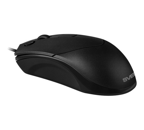 Мышь проводная SVEN RX-100, 6 кнопок, 1000-400 dpi, черный