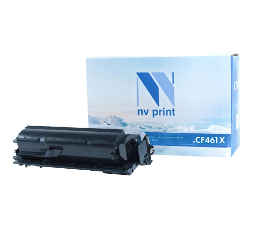 Тонер-картридж NVP NV-CF461X для HP Color Laser Jet M652DN/M653DN/M653X, голубой (22000 стр.)