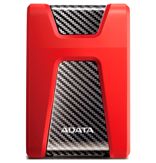 Внешний жесткий диск 2TB ADATA HD650, USB 3.1, красный/черный