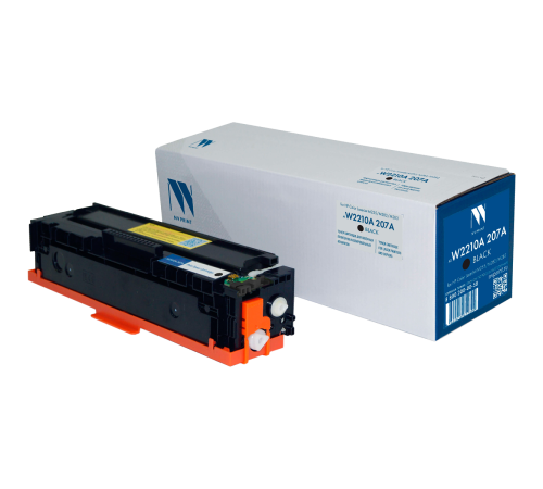 Тонер-картридж NVP NV-W2210X 207X для HP Color LaserJet M255/M282/M283, до версии fw20220729, черный (3150 стр.)