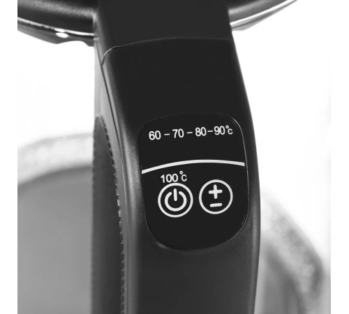 Чайник KORTING KWK 0902 G, серебристый/черный