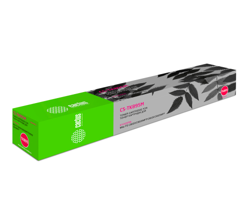 Картридж лазерный Cactus CS-TK895M TK-895M для Kyocera Mita FS C8020/C8020MFP, пурпурный (6000 стр.)