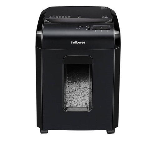 Уничтожитель документов Fellowes Powershred 10M, черный