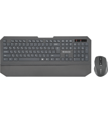 Комплект (клавиатура + мышь) беспроводной Defender Berkeley C-925 RU, черный