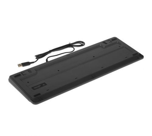 Клавиатура проводная A4Tech Fstyler FKS10, USB, черный/серый