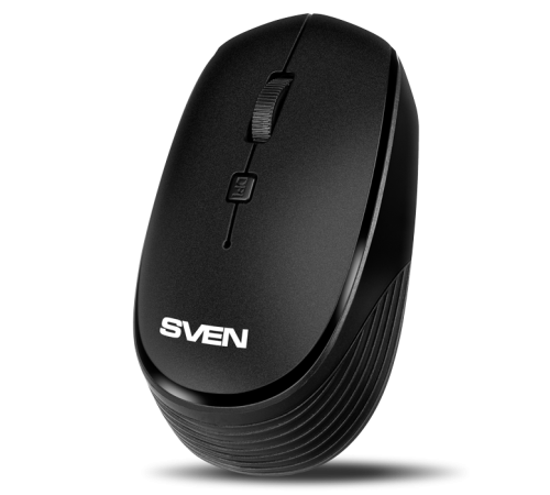 Мышь беспроводная SVEN RX-210W, 2.4 GHz, 4 кнопки, 800-1400 dpi, черный
