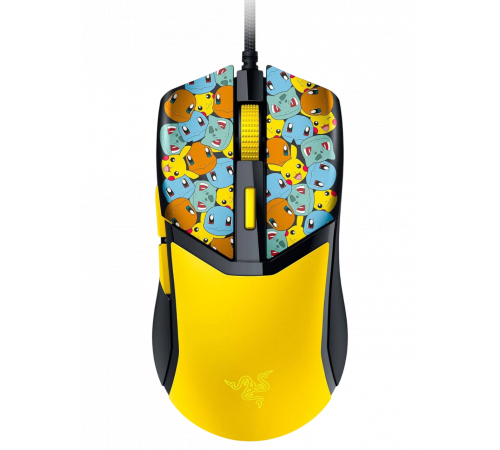 Мышь проводная игровая Razer Cobra - Pokemon Kanto Starters Ed., желтый