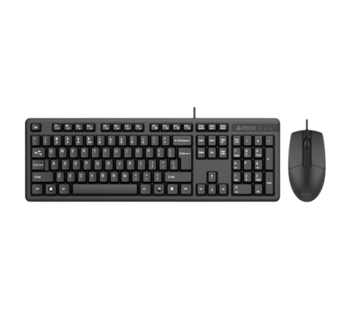 Комплект (клавиатура + мышь) беспроводной A4Tech KK-3330S, черный