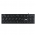 Клавиатура проводная Acer OKW020, USB, slim, черный