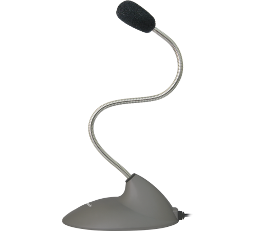 Микрофон Defender MIC-111, 1.5 м, серый