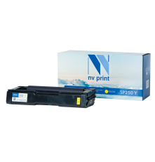 Тонер-картридж NVP NV-SP250 для Ricoh Aficio SPC250DN/SPC260/SPC261, желтый (1600 стр.)