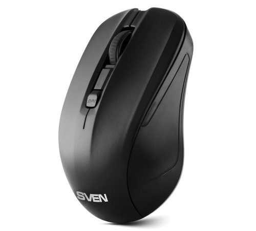 Мышь беспроводная SVEN RX-270W, 4 кнопки, 800-1600 dpi, черный