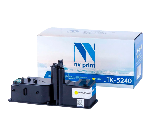 Тонер-картридж NVP NV-TK-5240 для Kyocera Ecosys P5026cdn/P5026cdw/M5526cdn/M5526cdw, желтый (3000 стр.)