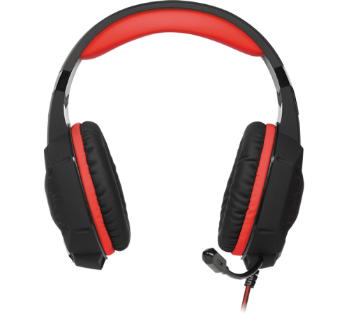 Гарнитура проводная игровая SVEN AP-U988MV, черный-красный (USB, LED, 7.1)