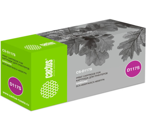 Картридж Cactus CS-D117S MLT-D117S для Samsung SCX-4650/4655 (2500 стр.)